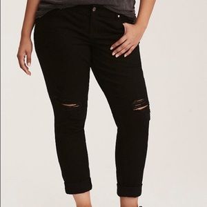 Torrid black jeans Sz 16 r